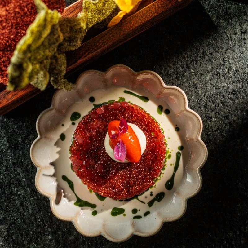Tartar de Atum, do cardápio do Voar, em Boa Viagem